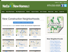 Tablet Screenshot of noconewhomes.com